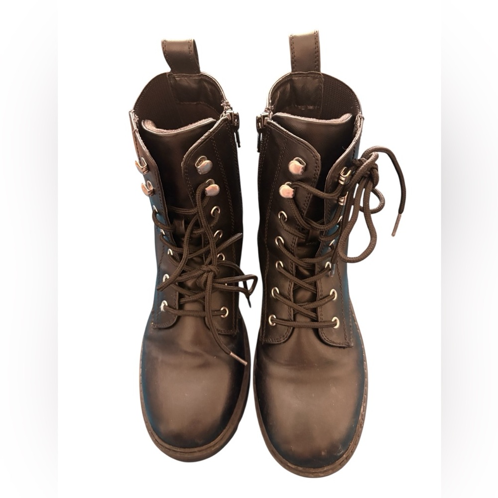 The Children's Place Black Lace-Up Boots